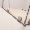 Radaway Furo Kdj Brushed Nickel kabina 150x80cm lewa szczotkowany nikiel 10104772-91-01L/10110730-01-01/10113080-01-01